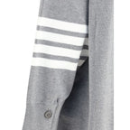 Gray Cotton Cardigan