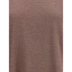 Brown Nylon T-Shirt