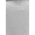 Gray Cotton Sweatshirt