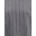 Gray Cotton Sweatshirt