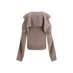Brown Cashmere Cardigan