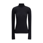 Black Wool Turtleneck