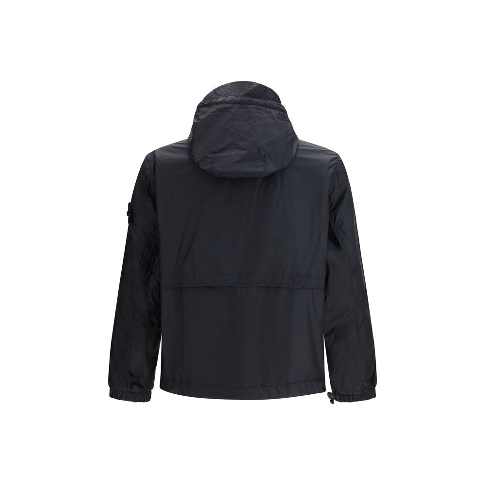 Blue Polyamide Shell Jacket