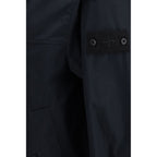 Black Polyester Shell Jacket