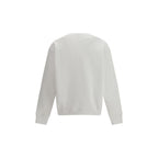 White Cotton Sweatshirt