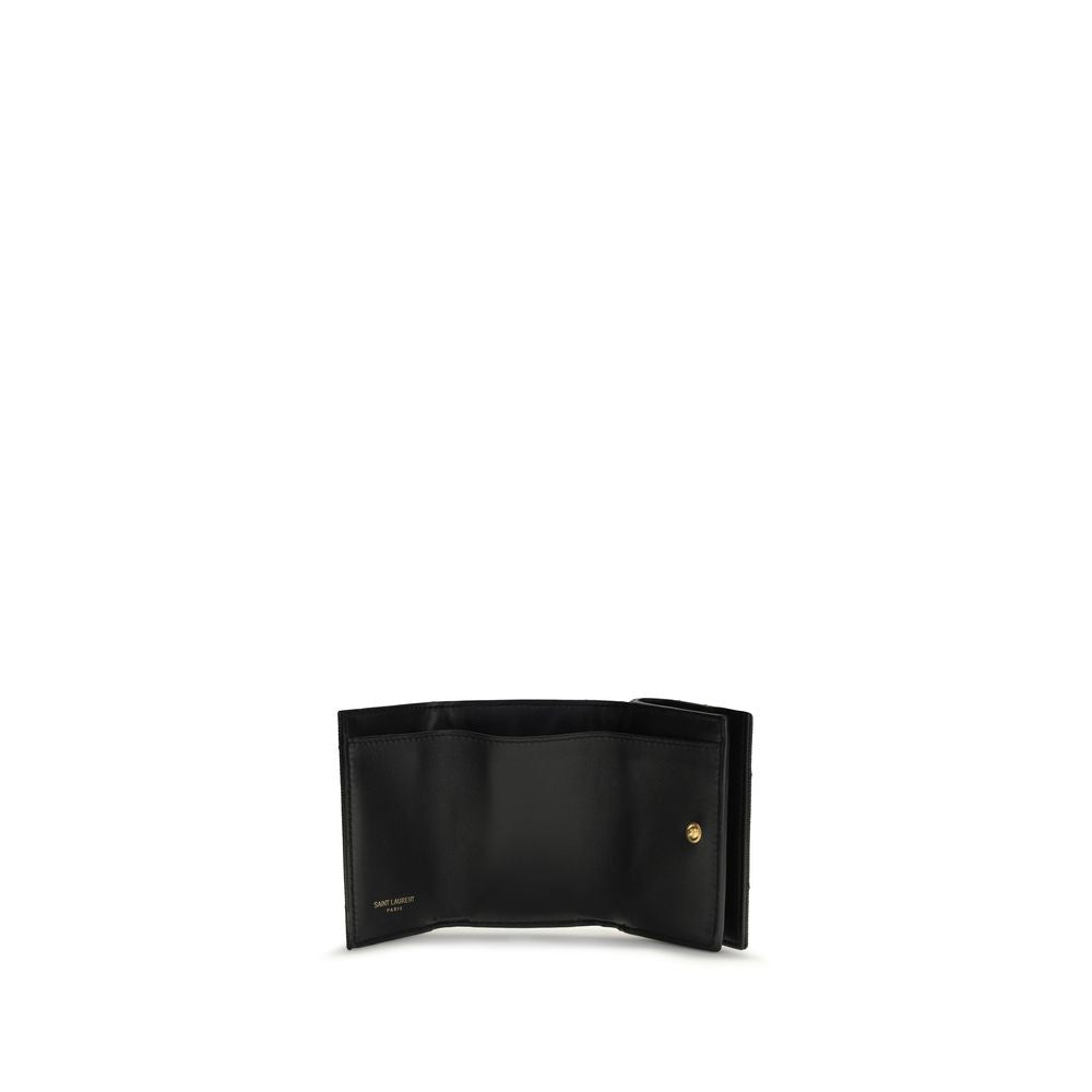 Black Calf Leather Bos Taurus Wallet