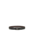 Black Calf Leather Bos Taurus Regular Belt