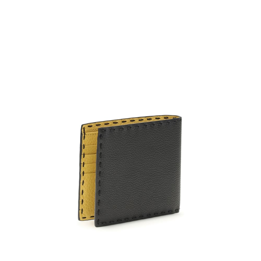 Black Calf Leather Bos Taurus Wallet