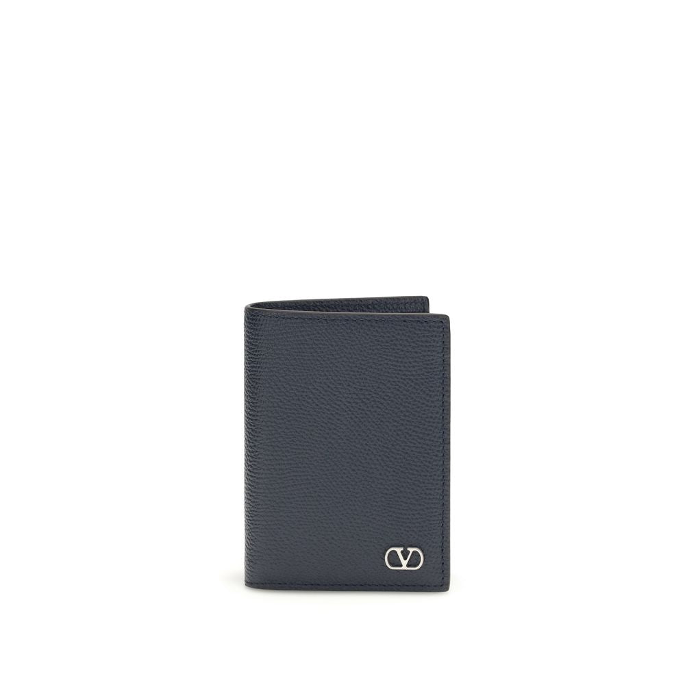 Blue Calf Leather Bos Taurus Wallet