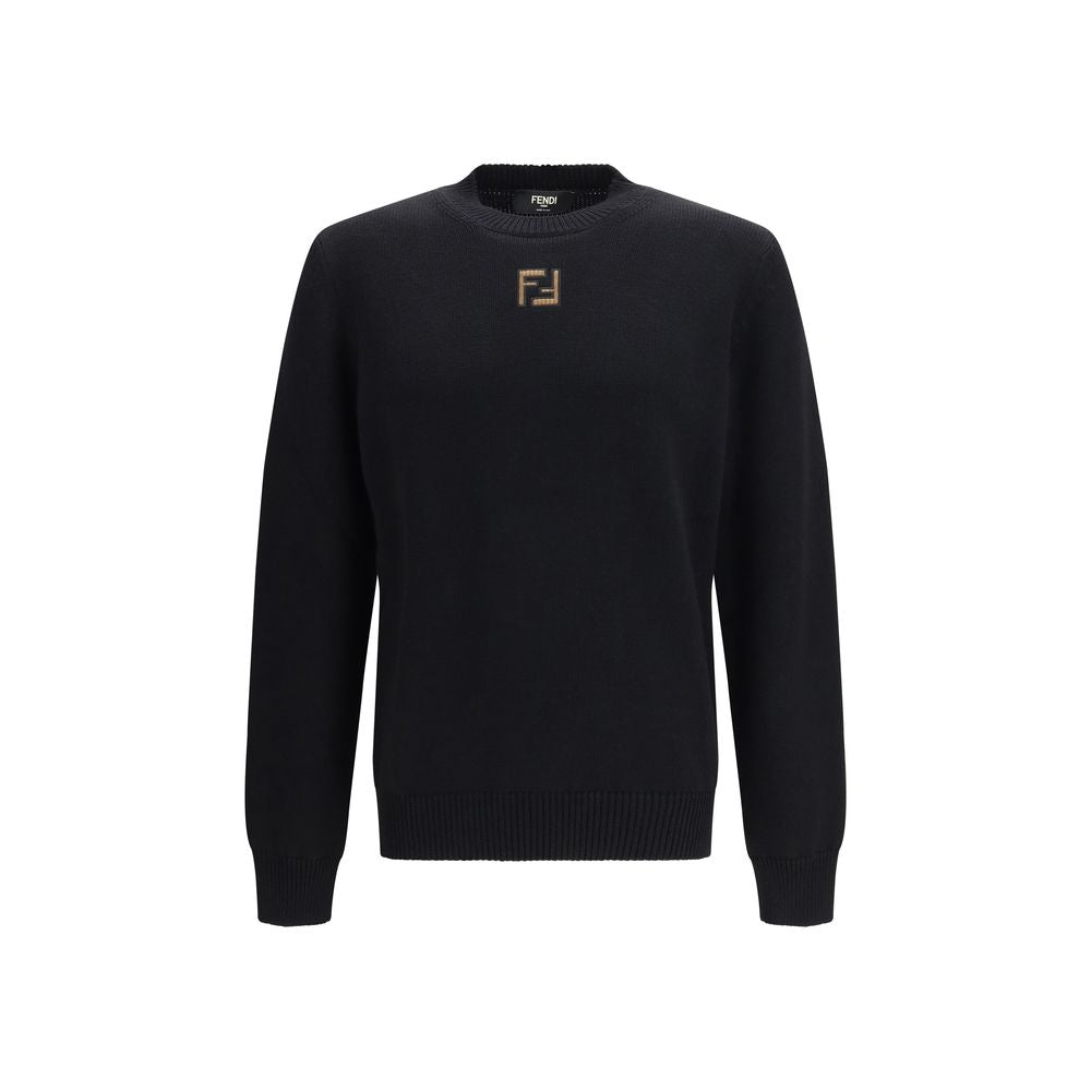 Black Fleece Wool Sweatshirt