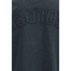 Black Cotton T-Shirt