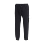Black Cotton Athletic Pants