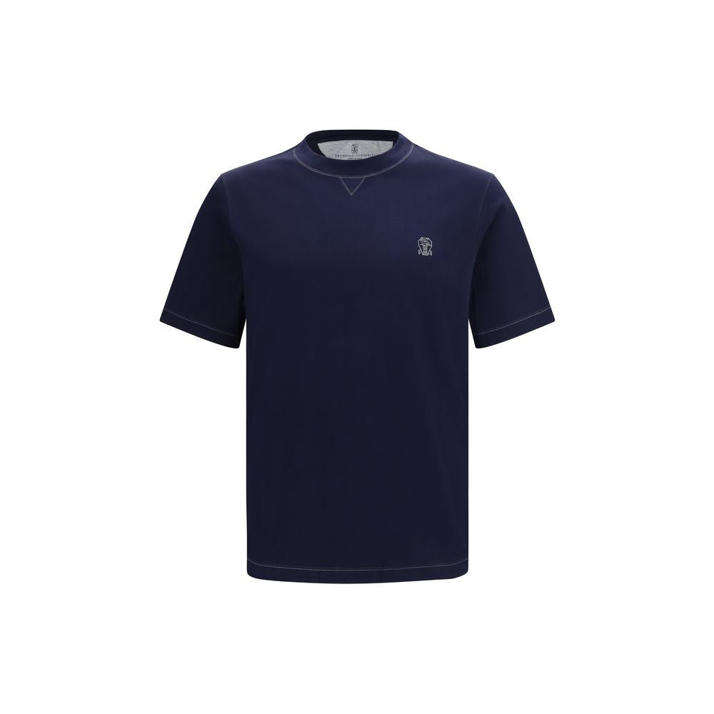 Blue Cotton T-Shirt