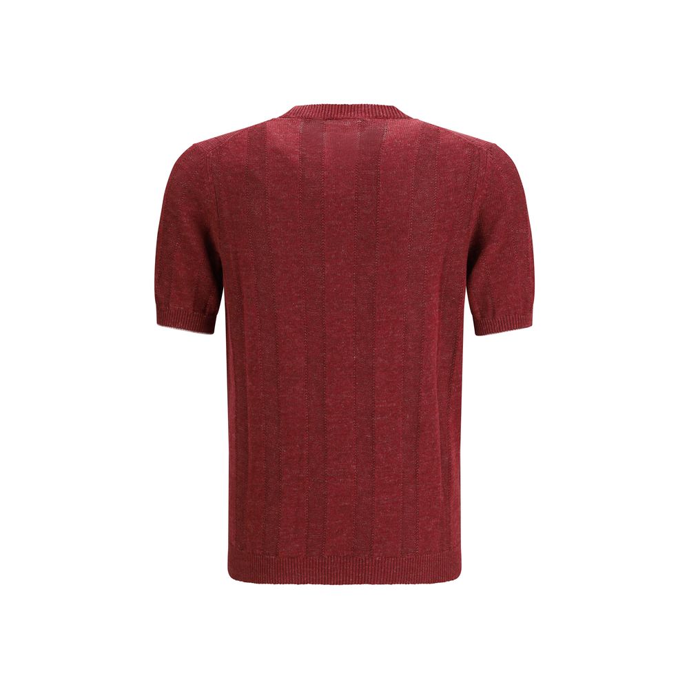 Multicolor Linen T-Shirt