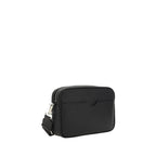 Black Cotton Shoulder Bag