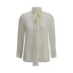White Silk Dress Shirt