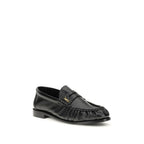 Black Lamb Ovis Aries Aries Slip-On Loafers