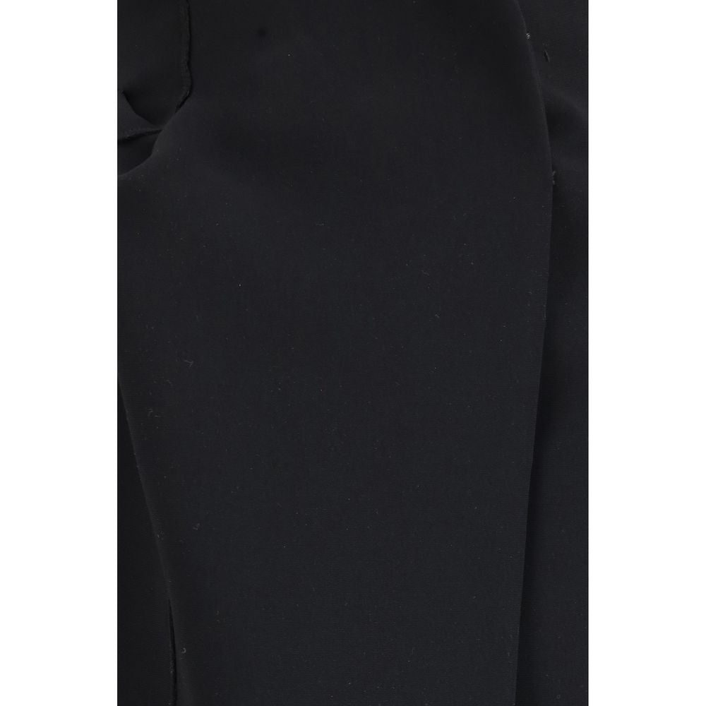Black Polyester Cocktail Dress