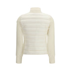White Polyamide Cardigan