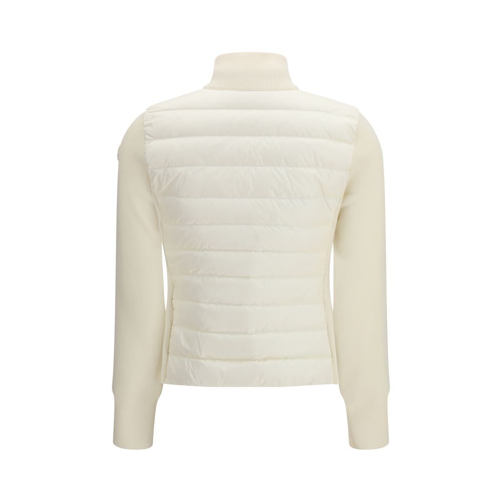 White Polyamide Cardigan