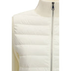 White Polyamide Cardigan