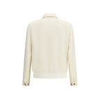 White Silk Shell Jacket