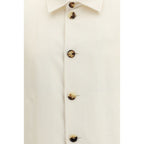 White Silk Shell Jacket