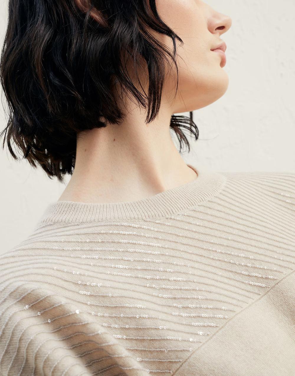 Natural Cashmere Sweater