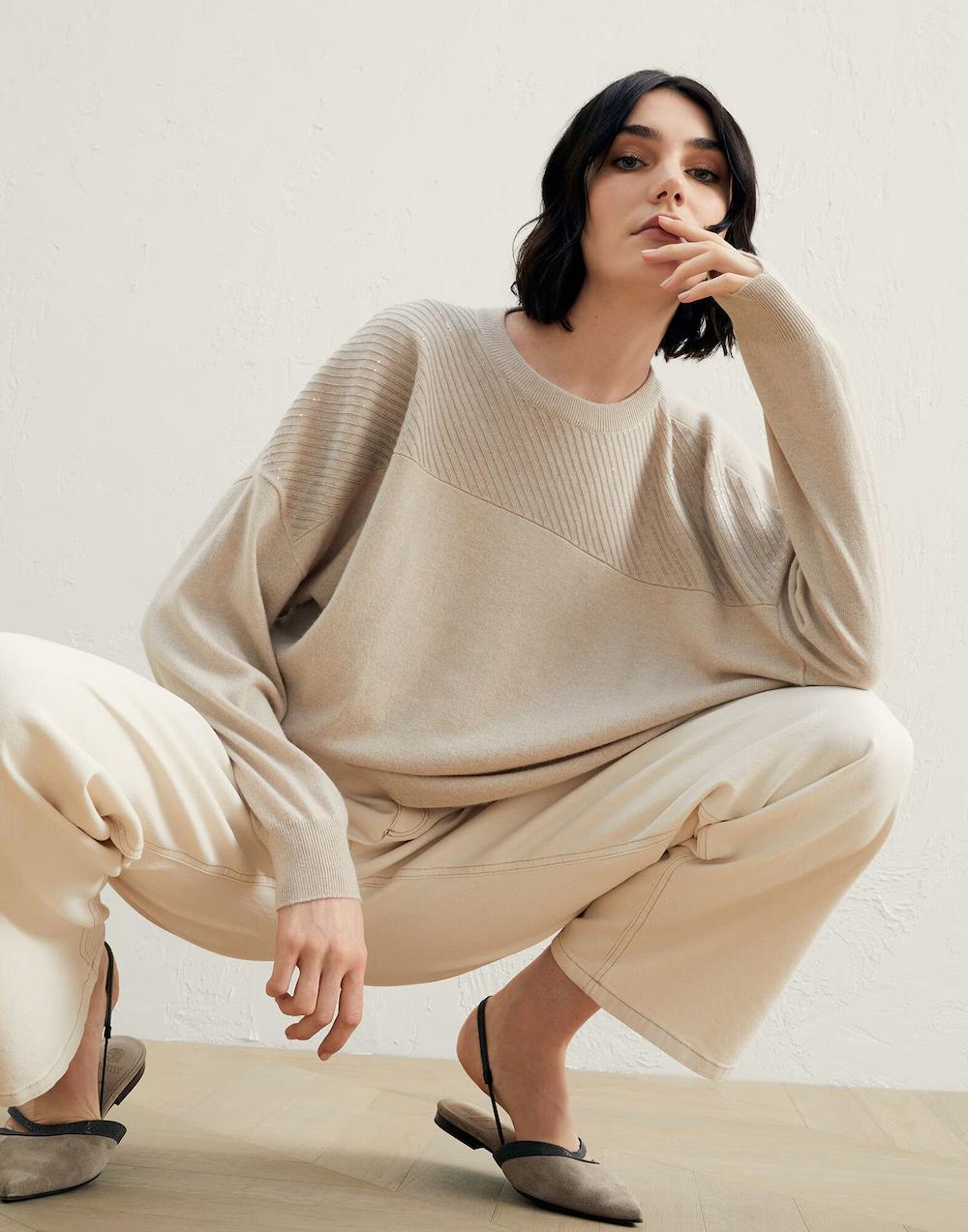 Natural Cashmere Sweater
