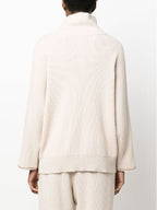 Beige Cashmere Sweater