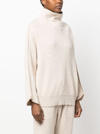 Beige Cashmere Sweater