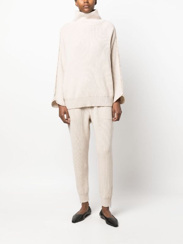 Beige Cashmere Sweater