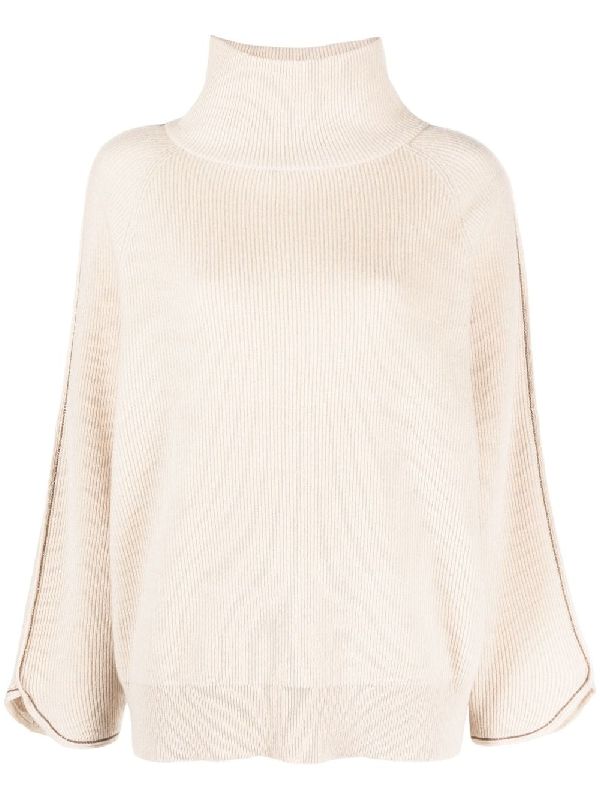 Beige Cashmere Sweater