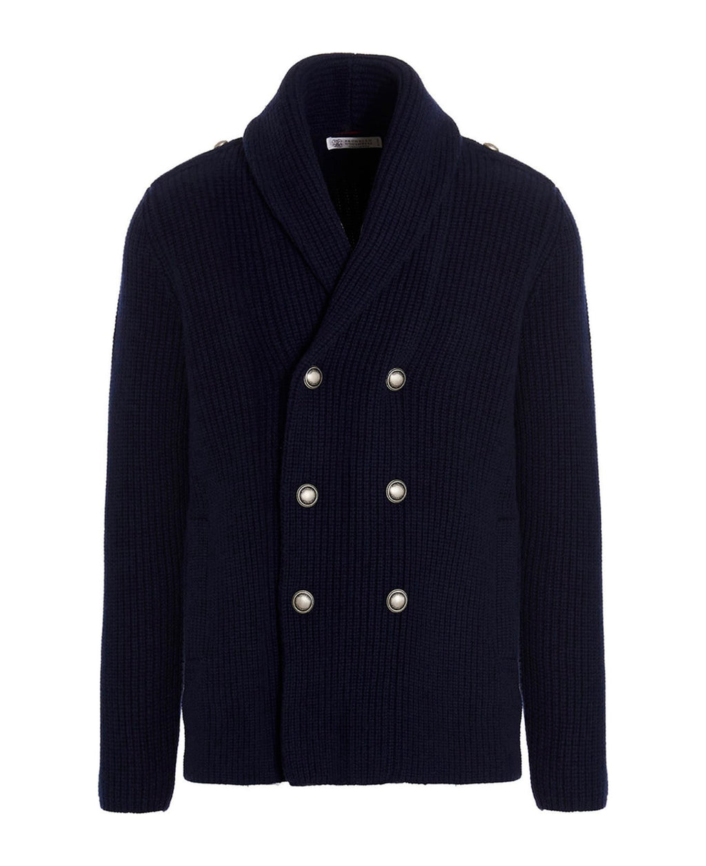 Navy Blue Wool Sweater