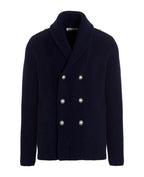 Navy Blue Wool Sweater