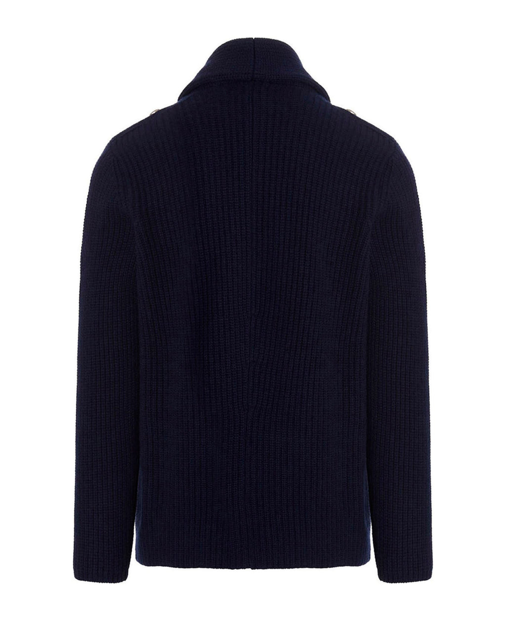 Navy Blue Wool Sweater