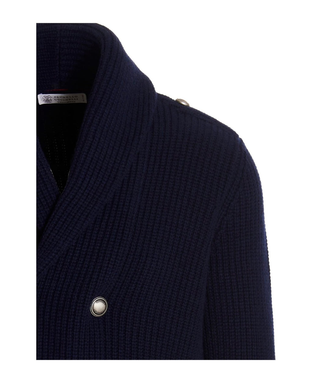 Navy Blue Wool Sweater