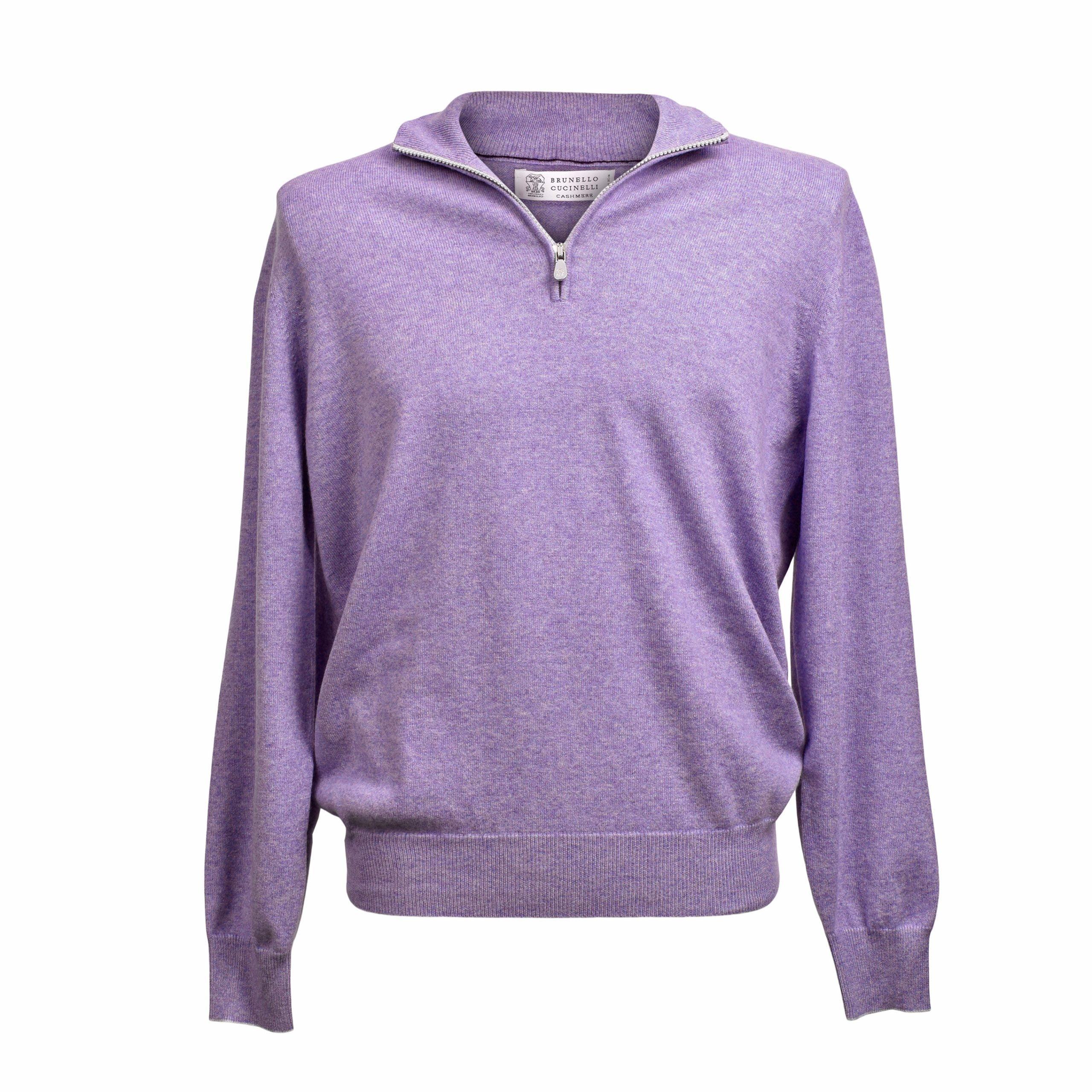 Purple Cashmere Sweater