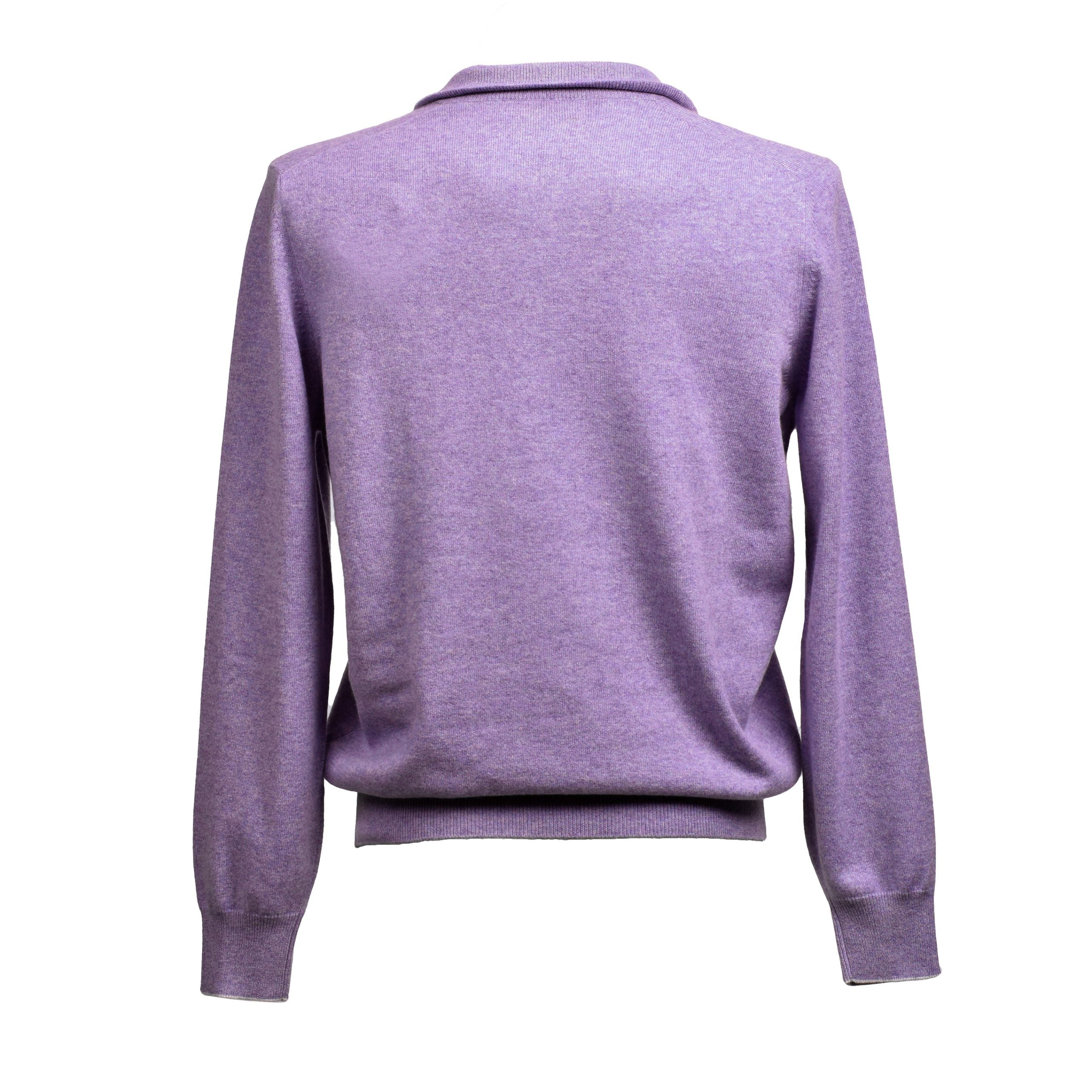 Purple Cashmere Sweater