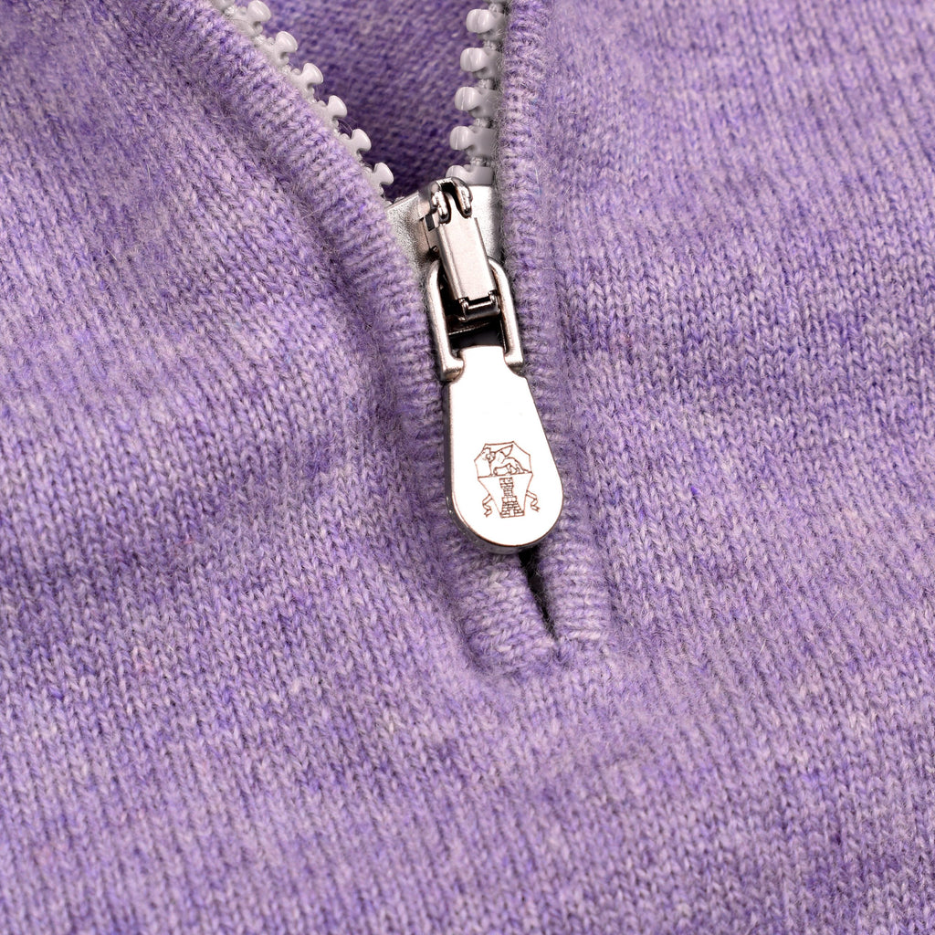 Purple Cashmere Sweater