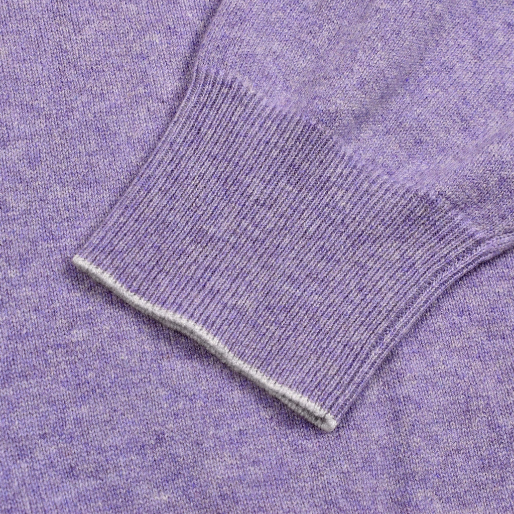 Purple Cashmere Sweater