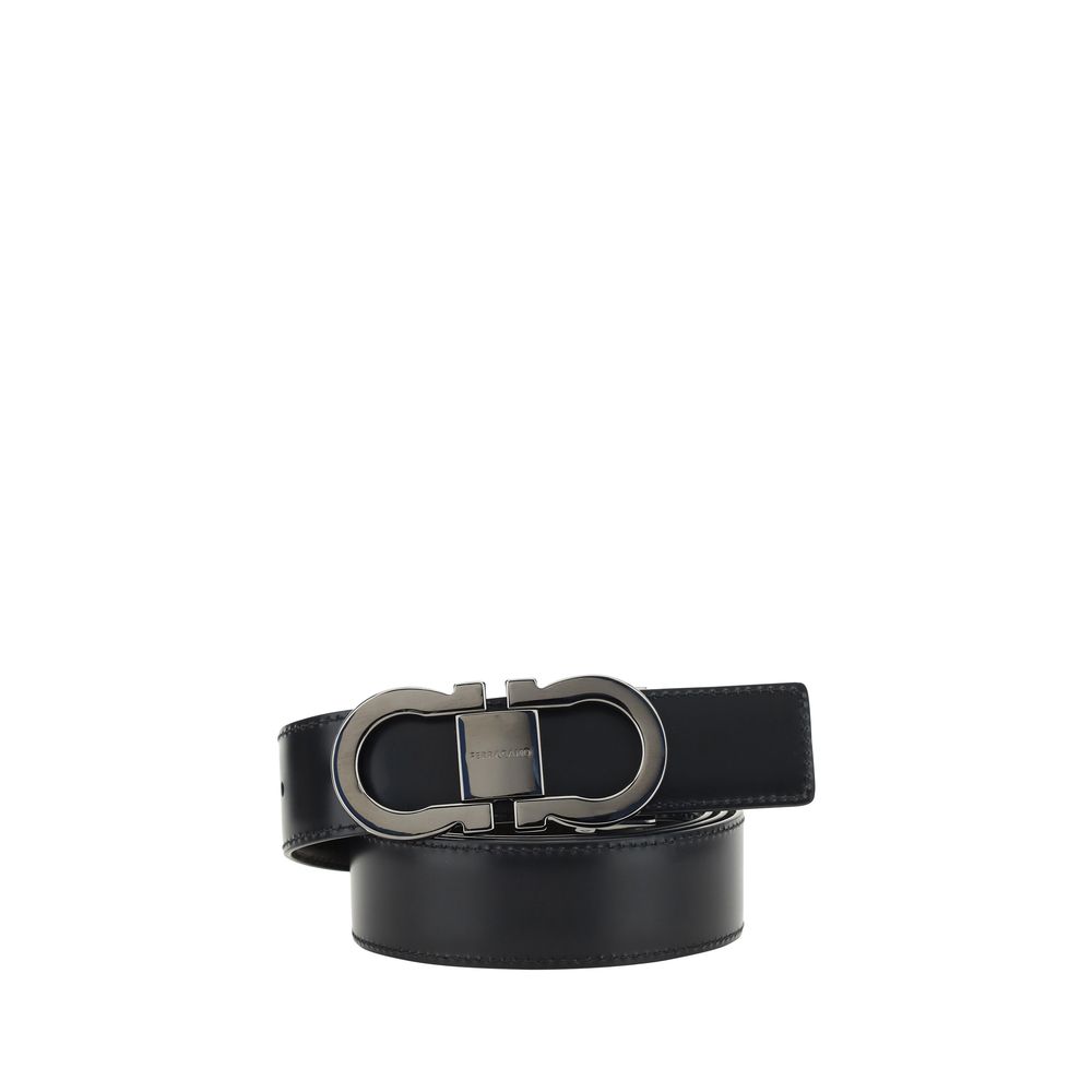Black Calf Leather Bos Taurus Regular Belt