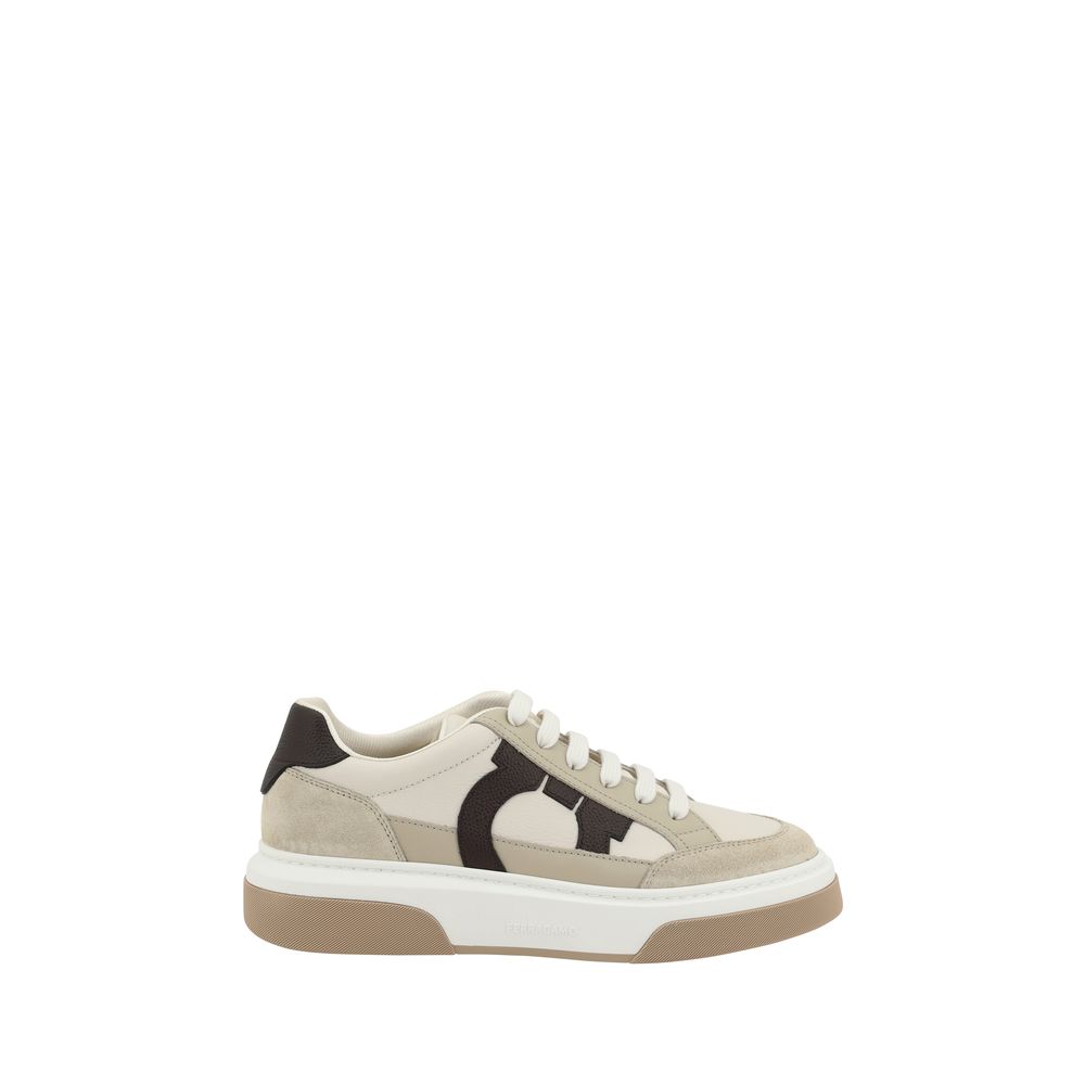 Multicolor Calf Leather Bos Taurus Platform Sneakers