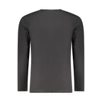 Black Cotton Men T-Shirt