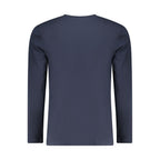 Blue Cotton Men's T-Shirt