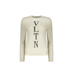 Beige Virgin Wool Sweatshirt