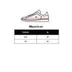 Blue Leather Low Top Sneakers