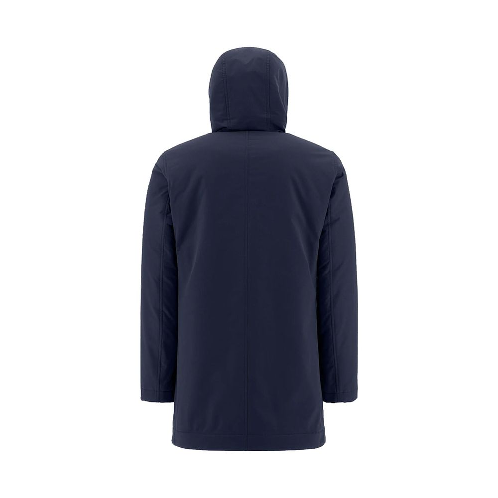 Blue Polyamide Coat