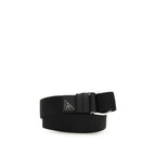 Black Nylon Regular Belt