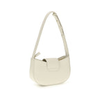 White Calf Leather Bos Taurus Shoulder Bag